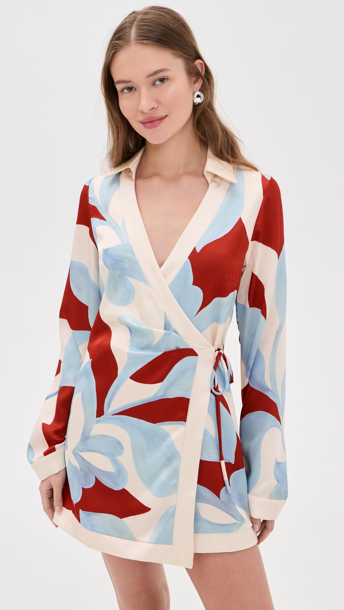 Amoree Long Sleeve Mini Dress by SEVEN WONDERS
