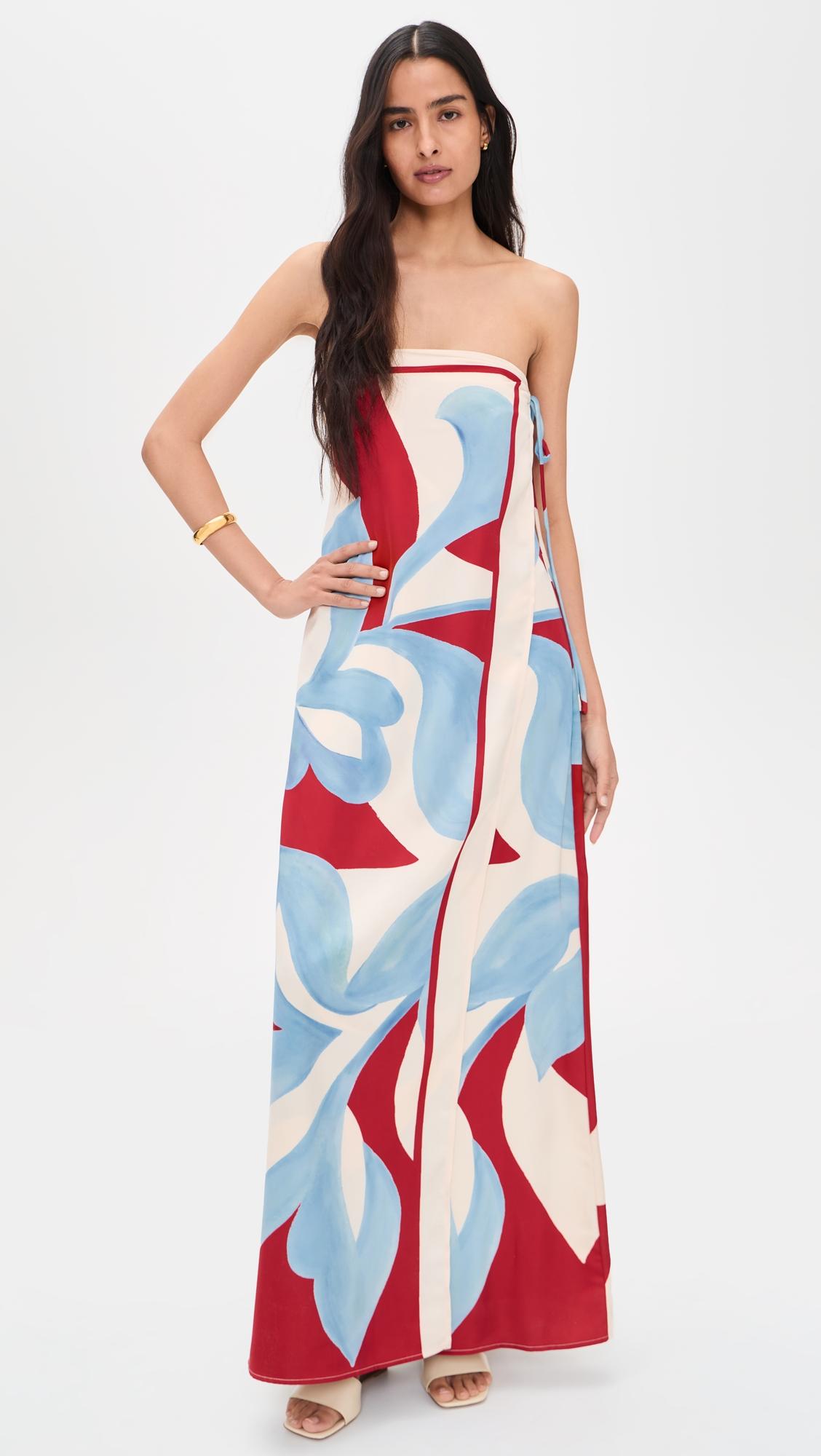 Amoree Strapless Maxi Dress by SEVEN WONDERS