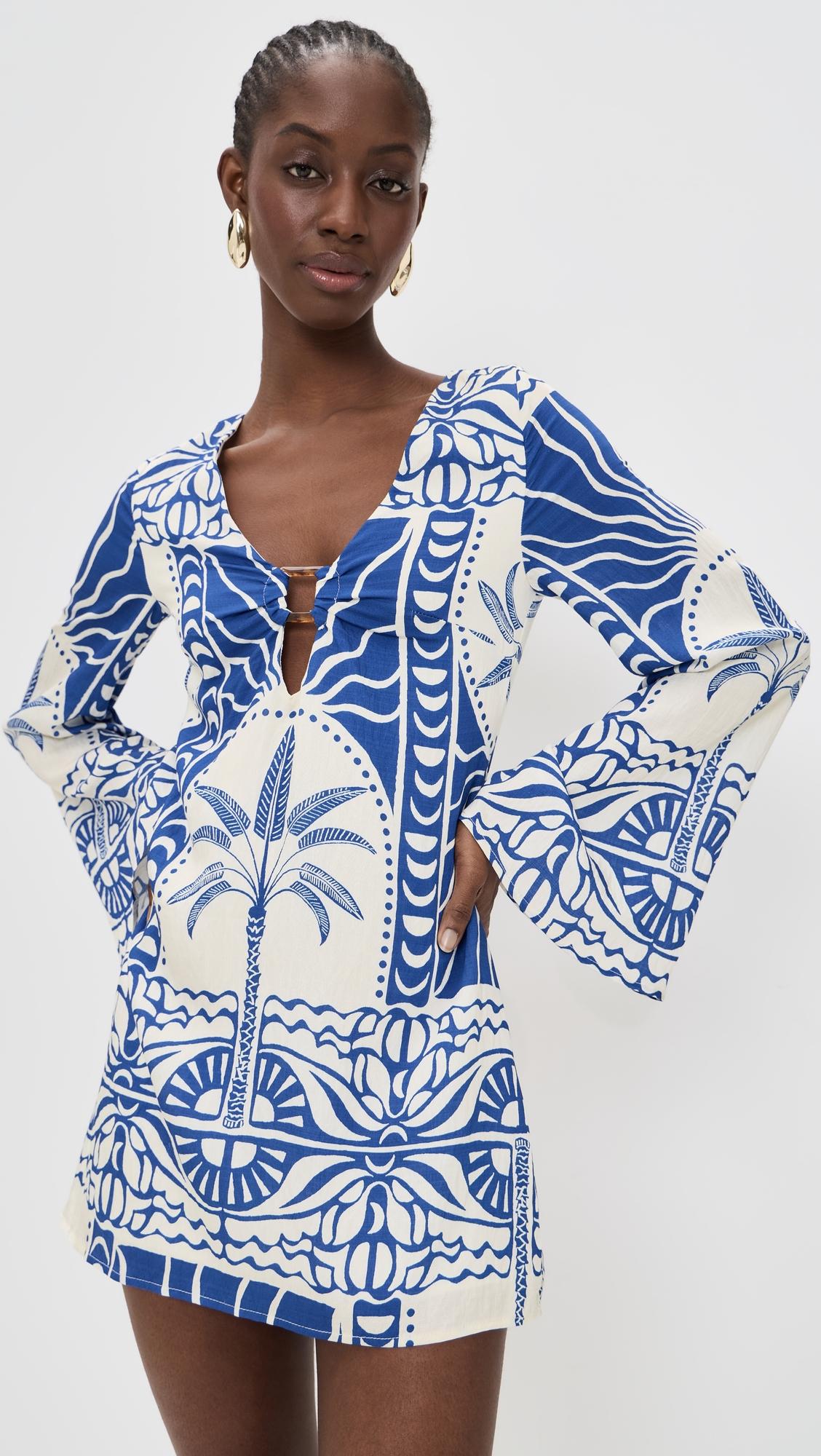 Caledeira Long Sleeve Mini Dress by SEVEN WONDERS