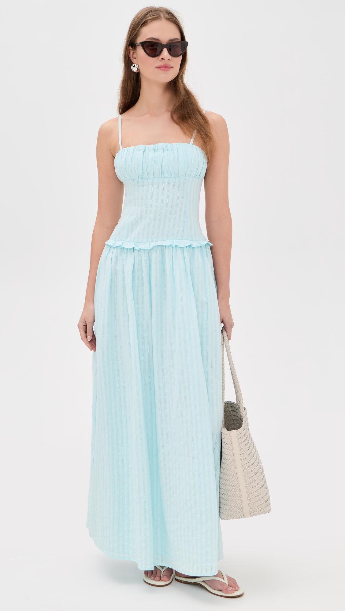Keily Square Neck Maxi Dress by SEVEN WONDERS