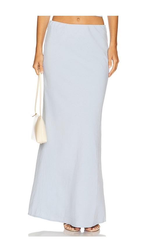 SEVEN WONDERS Billie Maxi Skirt in Baby Blue by SEVEN WONDERS