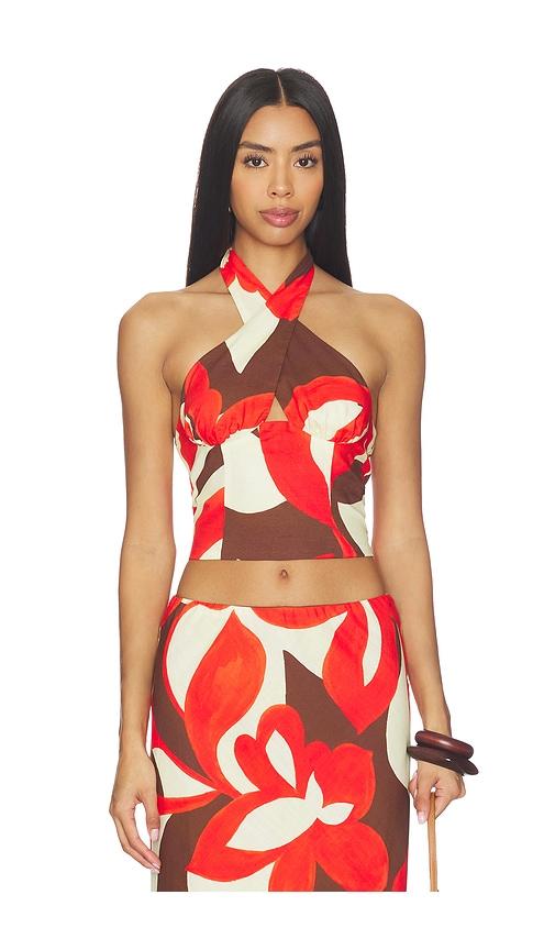 SEVEN WONDERS Billie Top in Red by SEVEN WONDERS