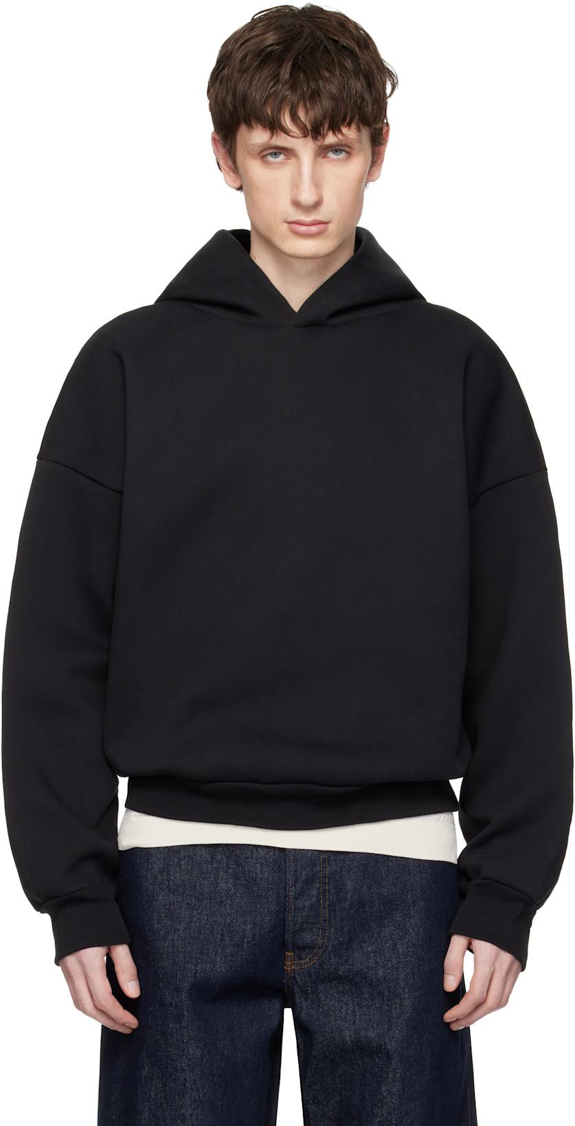 Black V2 Hoodie by SEVENTH