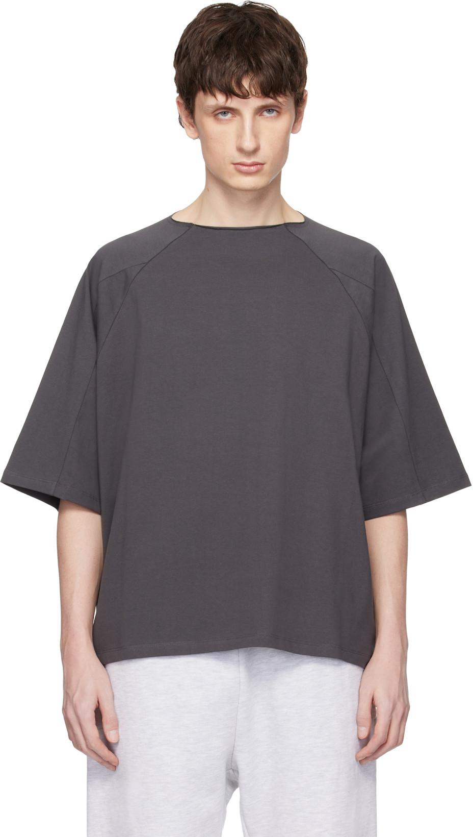 Gray Box Cut T-shirt by SEVENTH