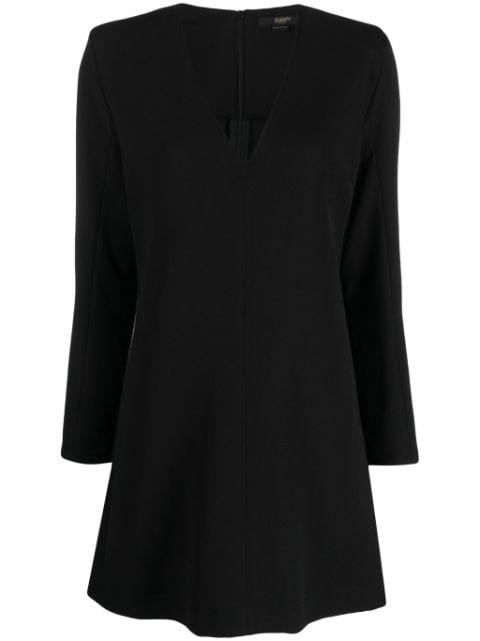 Loguette V-neck minidress by SEVENTY