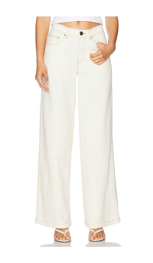Seventy + Mochi Bay Jeans in White by SEVENTY + MOCHI