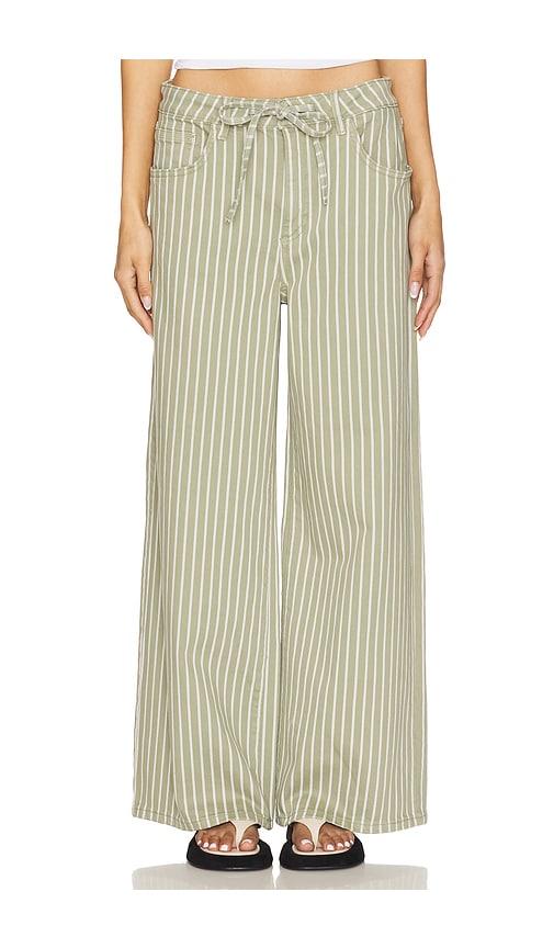 Seventy + Mochi Blake Jeans in Sage by SEVENTY + MOCHI