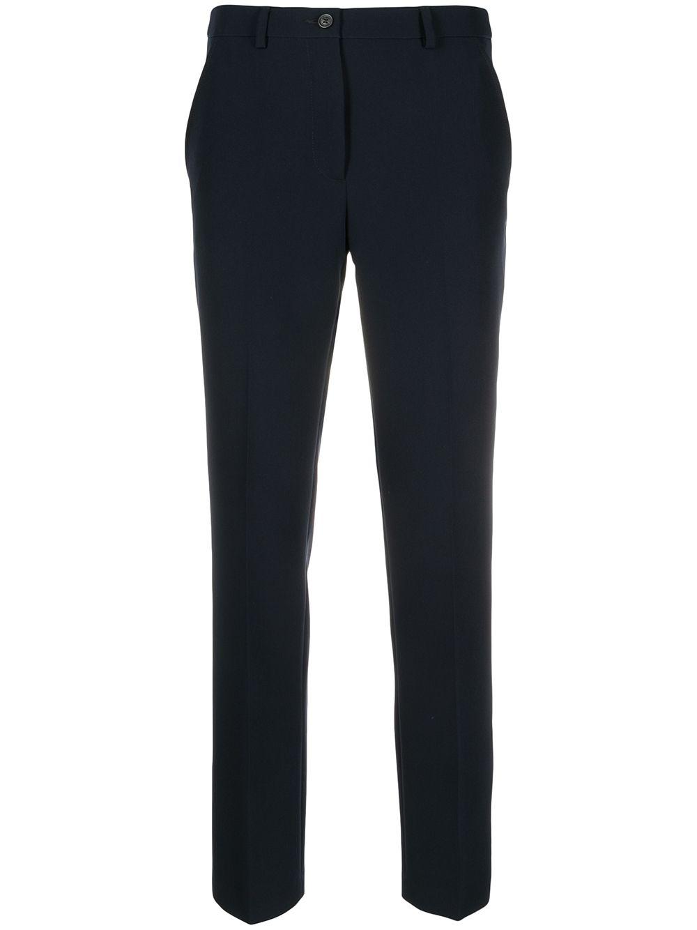 cropped slim-cut trousers by SEVENTY
