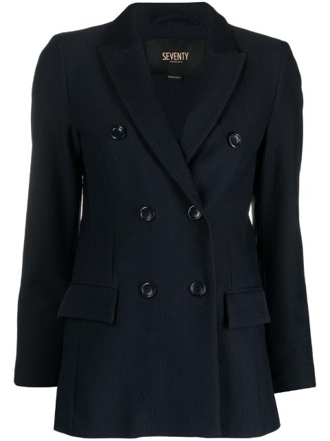 double-breasted tailored blazer by SEVENTY