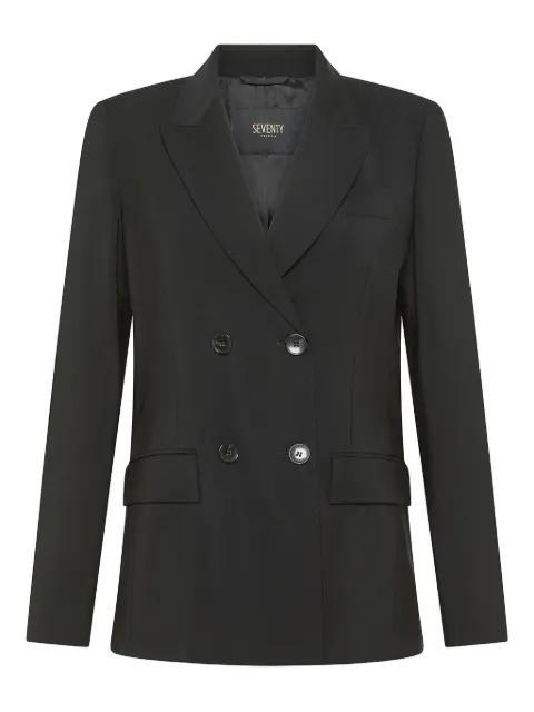 double-breasted three-quarter sleeve jacket by SEVENTY