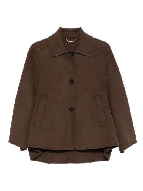 high-low buttoned-up jacket by SEVENTY