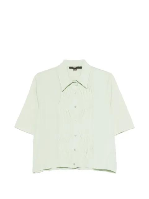pleated-detail shirt by SEVENTY