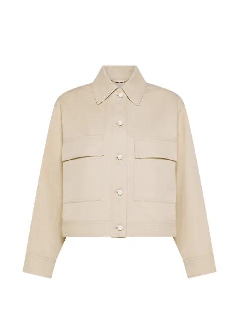 pocket button cropped jacket by SEVENTY