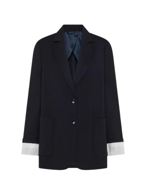 pocket cuffed blazer by SEVENTY