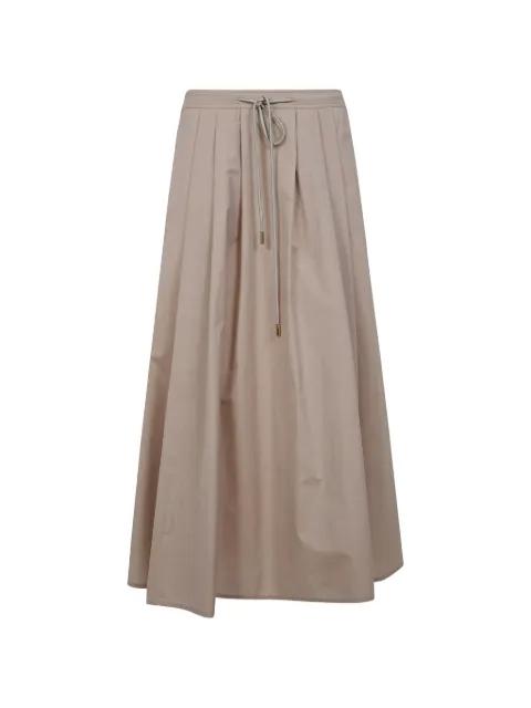 poplin midi skirt by SEVENTY