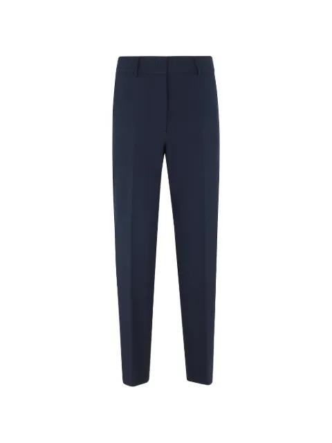 pressed-crease carrot trousers by SEVENTY