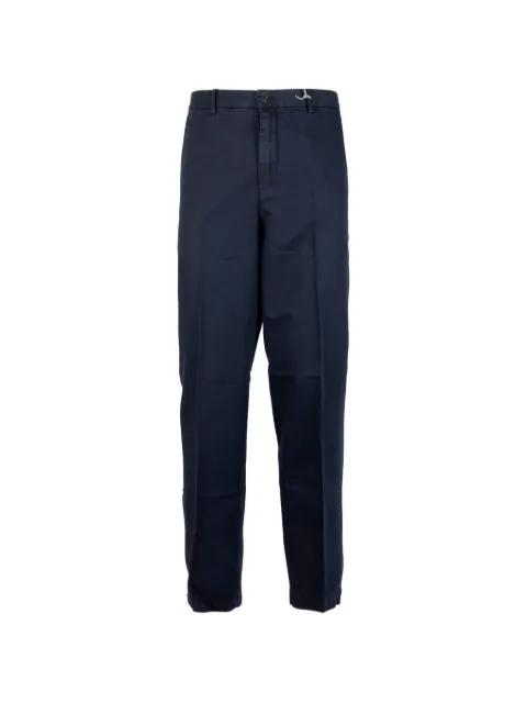 pressed-crease straight-leg trousers by SEVENTY