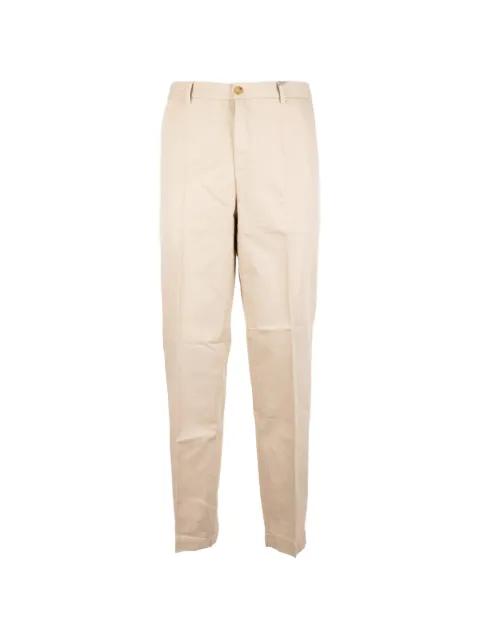 pressed-crease straight-leg trousers by SEVENTY