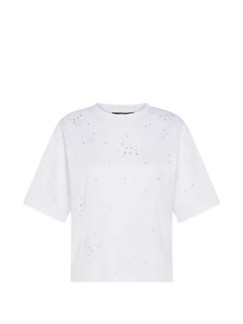rhinestone-embellished T-shirt by SEVENTY