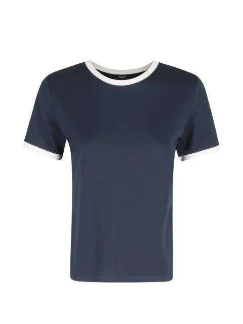 ringer-detail T-shirt by SEVENTY