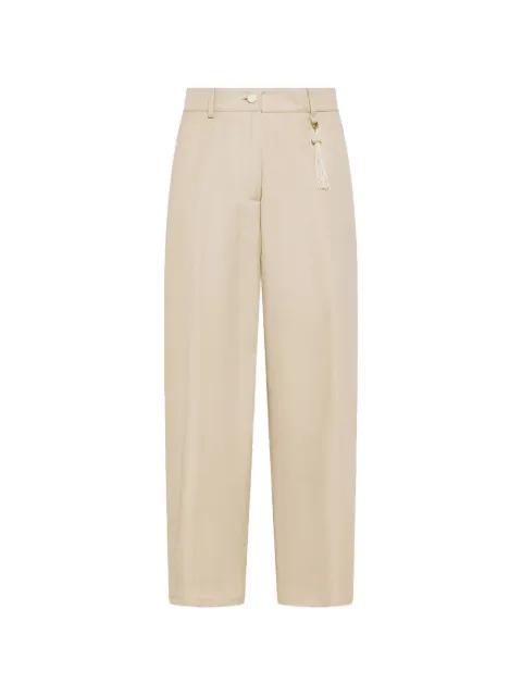 tassel detail trousers by SEVENTY