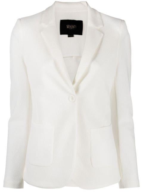 textured-finish blazer by SEVENTY