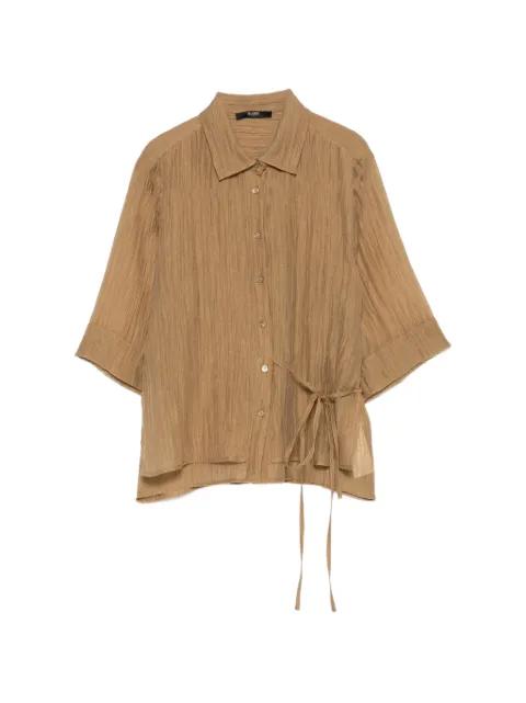 tie-waist shirt by SEVENTY