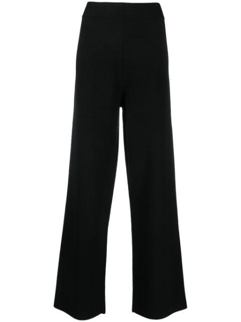 wide-leg wool-blend trousers by SEVENTY