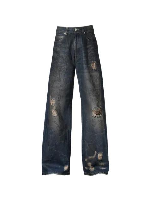 distressed-effect jeans by SEX&JEANS