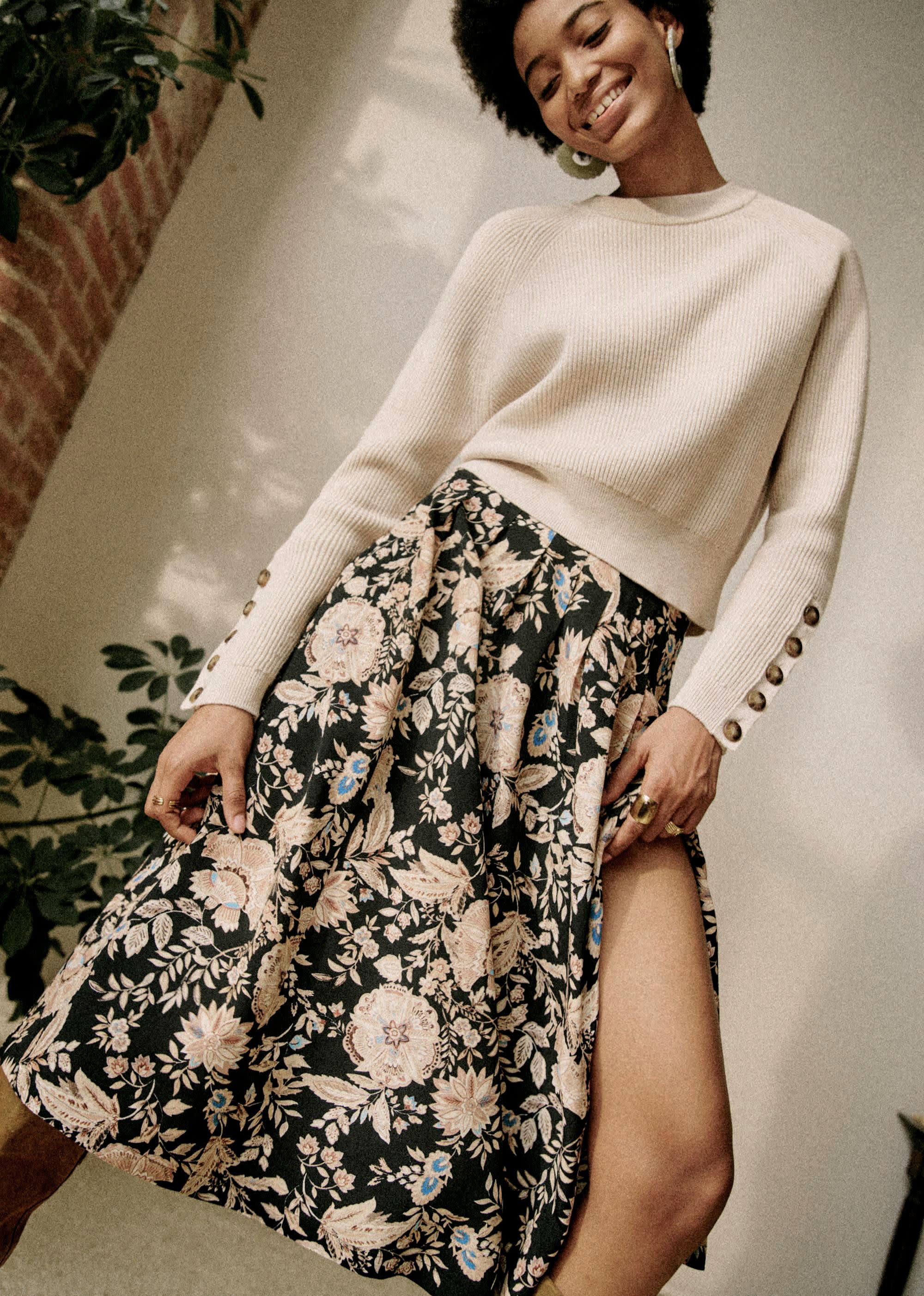 Alicia Skirt by SEZANE