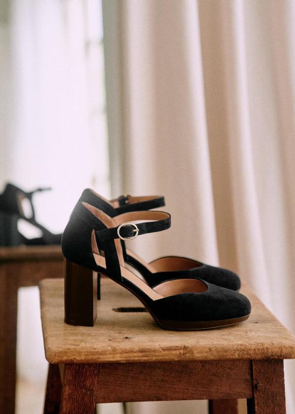 Katie High Heeled Mary Janes by SEZANE