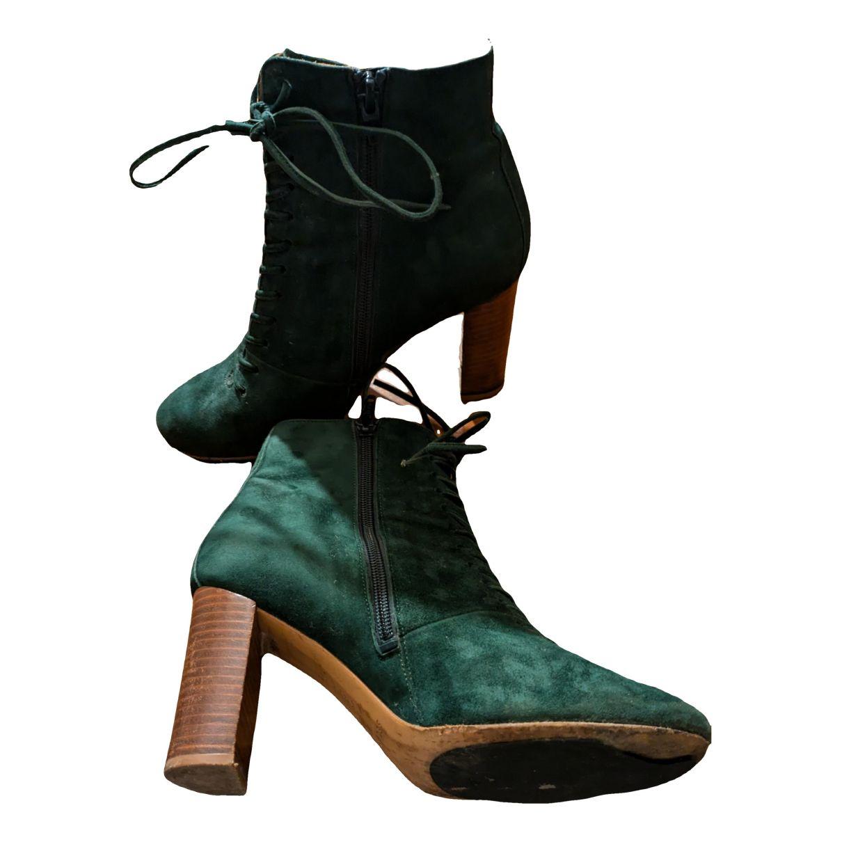 Leather boots by SEZANE