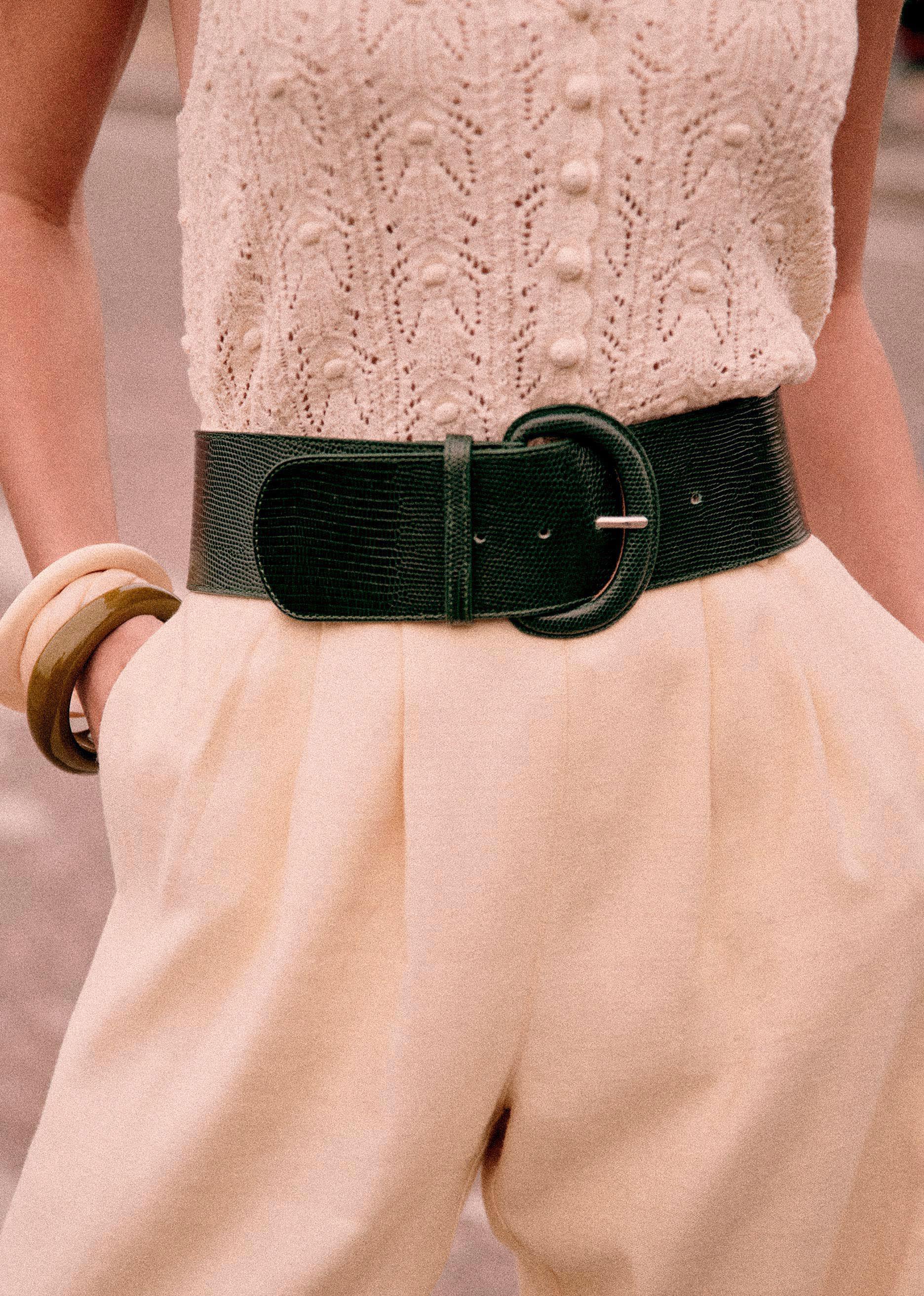Sezane Masha Belt Masha Skirt by SEZANE | jellibeans main image 3