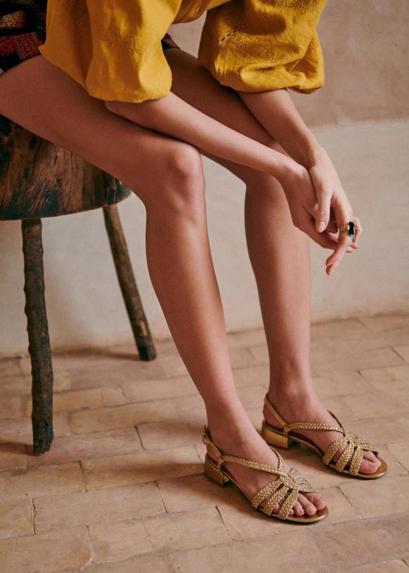 Rosa Low Sandals by SEZANE jellibeans
