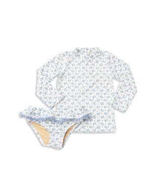 Girls' Cottage Floral Two Piece Swimsuit - Little Kid by SHADE CRITTERS