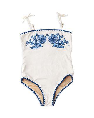 Girls' Embroidered Swimsuit - Little Kid by SHADE CRITTERS