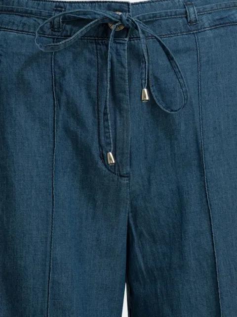 drawstring-waist wide-leg jeans by SHAFT JEANS