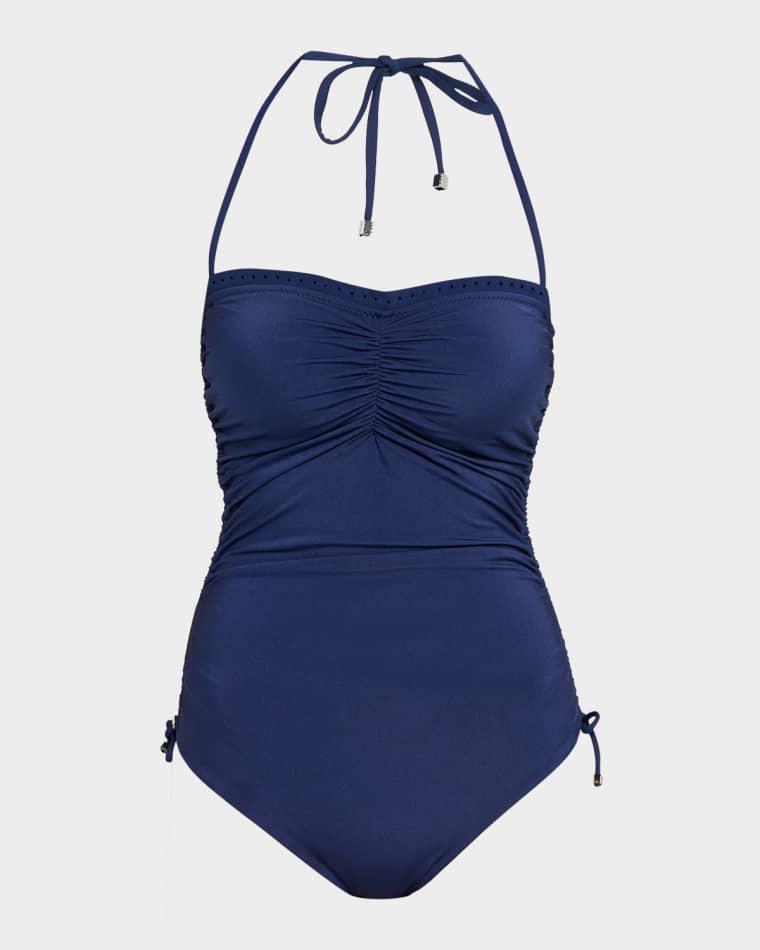 Billy Rose Bandeau One-Piece Swimsuit by SHAN