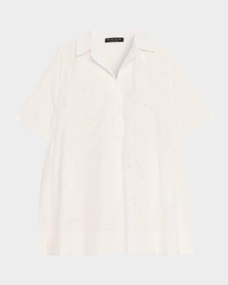 Lili Embroidered Sun Dress Coverup by SHAN