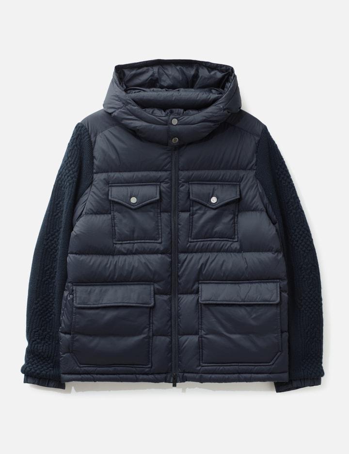 Down Jacket With Cable Sleeves by SHANGHAI TANG