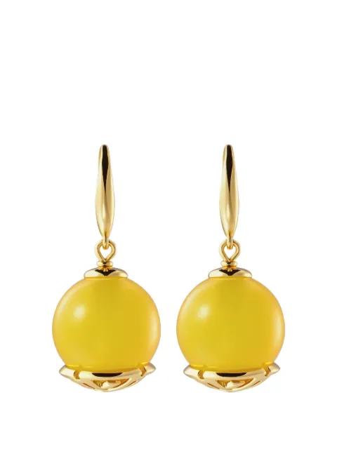 Tang Of Earth drop earrings by SHANGHAI TANG