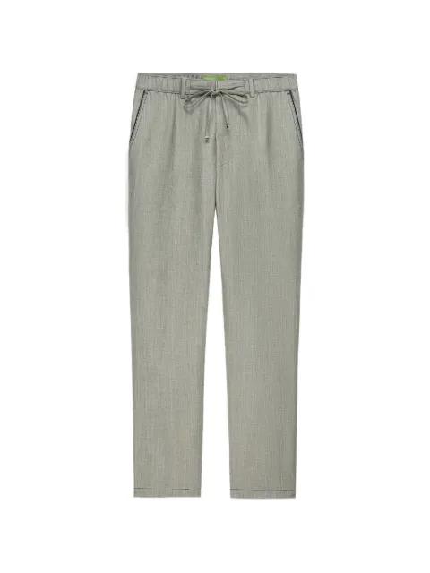 Tang drawstring trousers by SHANGHAI TANG