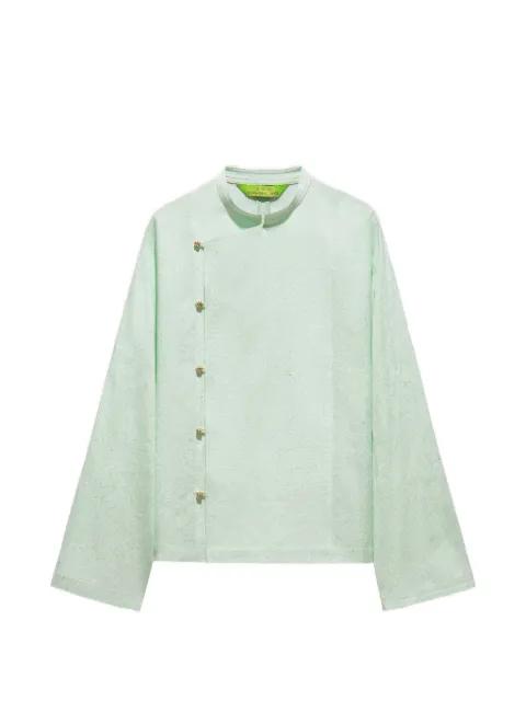 Tang jacquard blouse by SHANGHAI TANG