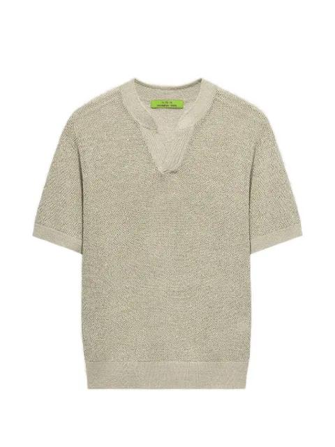 V-neck T-shirt by SHANGHAI TANG