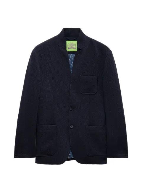 button-herringbone jacket by SHANGHAI TANG