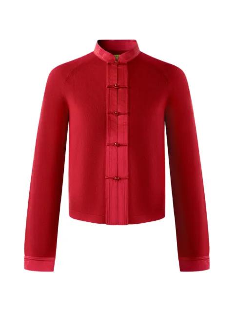buttoned cardigan by SHANGHAI TANG