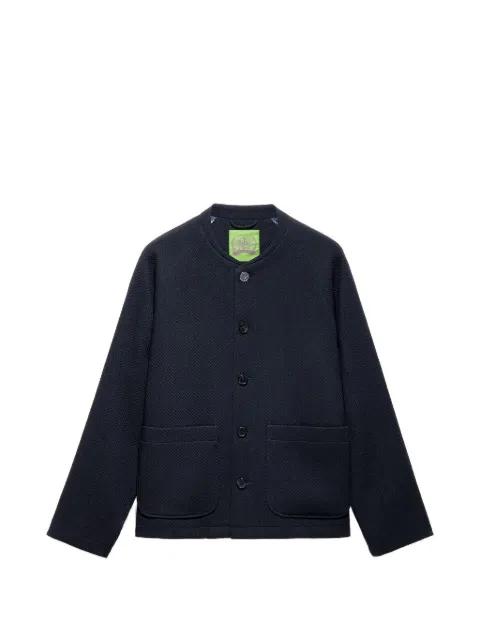 buttoned tang jacket by SHANGHAI TANG