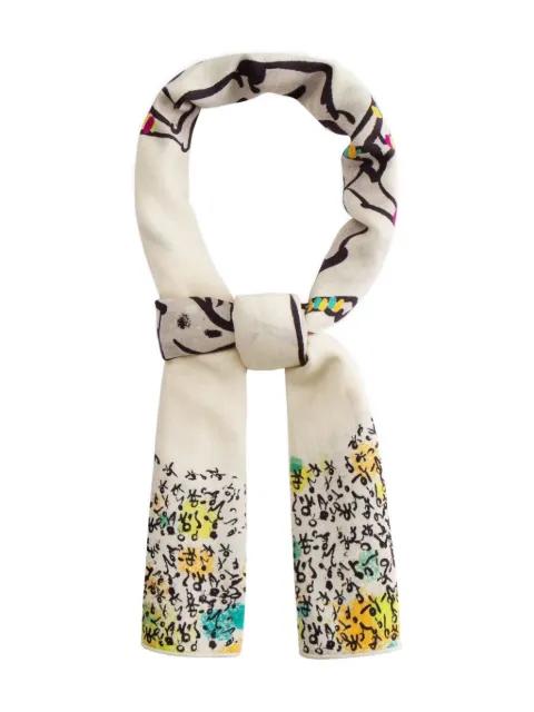 equestrian print silk scarf by SHANGHAI TANG