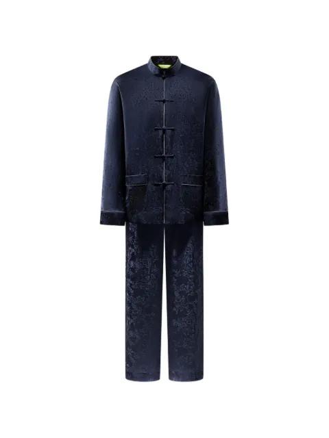 floral silk pyjama set by SHANGHAI TANG