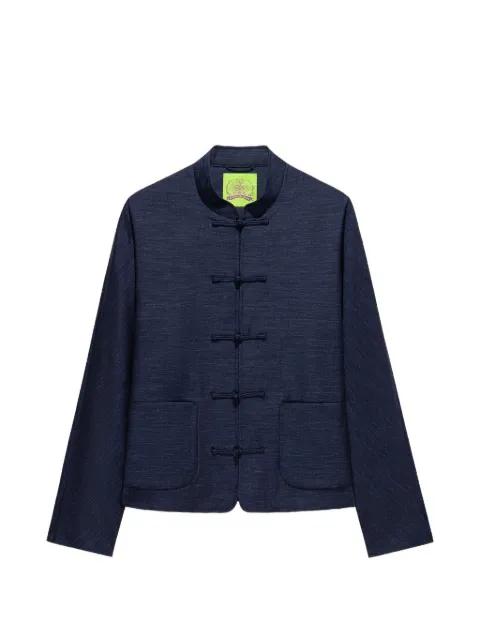frog-button jacket by SHANGHAI TANG